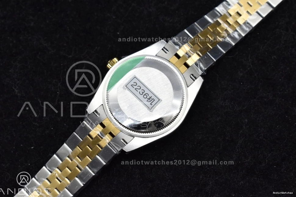 DateJust Steel 542 President Ladies Diamond 31 GSF Dial Bracelet Colorful 316L YG 278271 On MOP 0708
